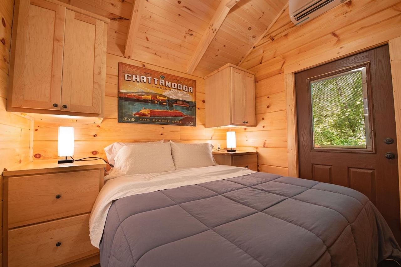Ernie Cabin Wauhatchie Woodlands Tiny Cabin Chattanooga Kültér fotó
