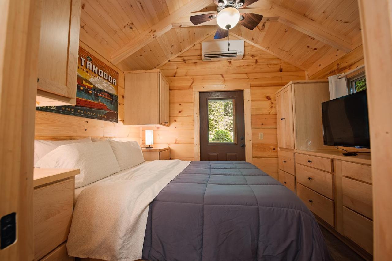 Ernie Cabin Wauhatchie Woodlands Tiny Cabin Chattanooga Kültér fotó