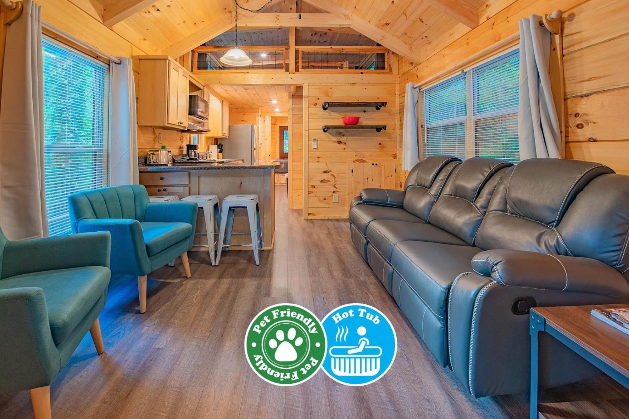 Ernie Cabin Wauhatchie Woodlands Tiny Cabin Chattanooga Kültér fotó